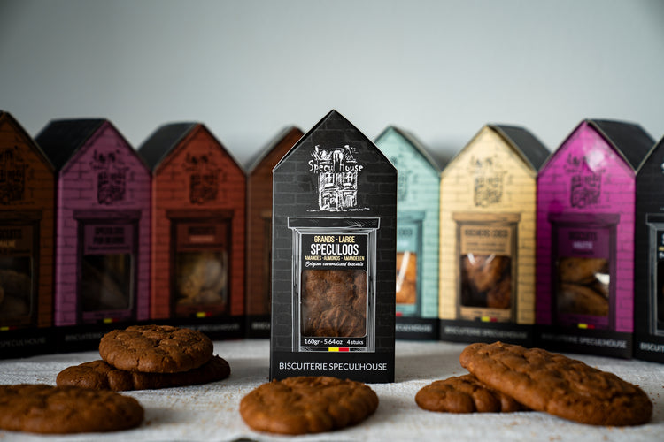 Amandelspeculoos - 6 grote speculoos - 240gr