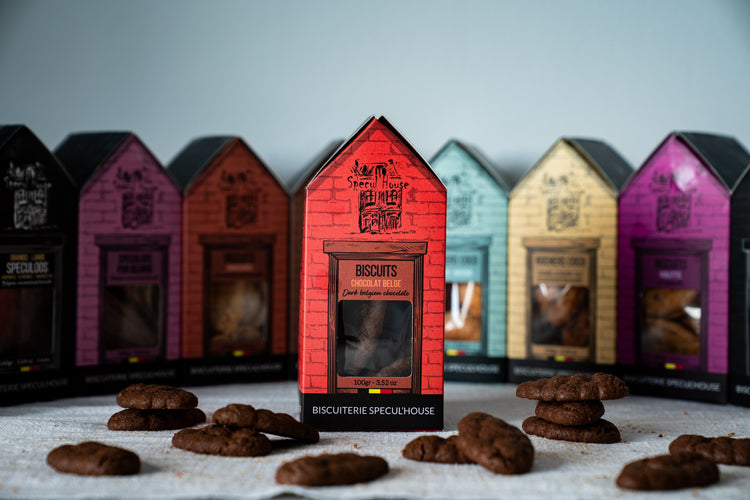 Koekjes van pure chocolade - 130 gr