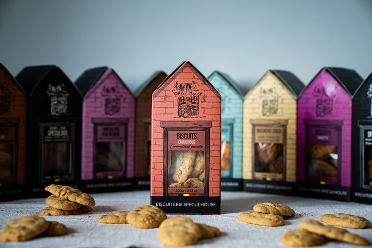 Pralinékoekjes (hazelnoten & amandelen) - 130 gr