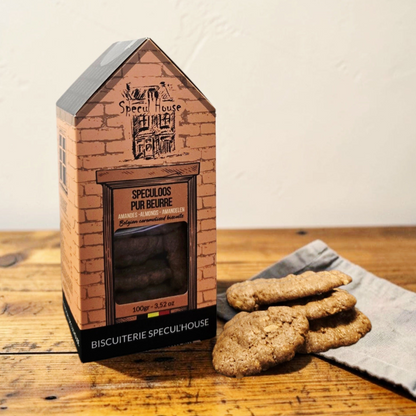 Pure Boter speculaas met amandelen - 100 gr - mini