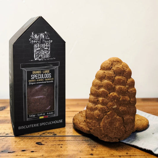 Spéculoos  aux amandes    - 4 grands speculoos - 160gr