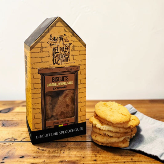 Biscuits 'croquants' au caramel beurre salé - 100 gr