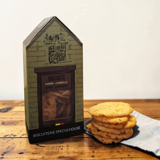 Biscuits 'croquants' Pomme-Cannelle - 100 gr