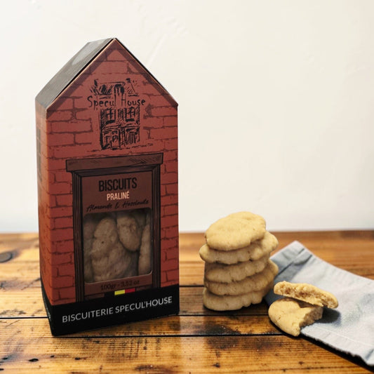 Biscuits praliné  (noisettes & amandes) - 100 gr