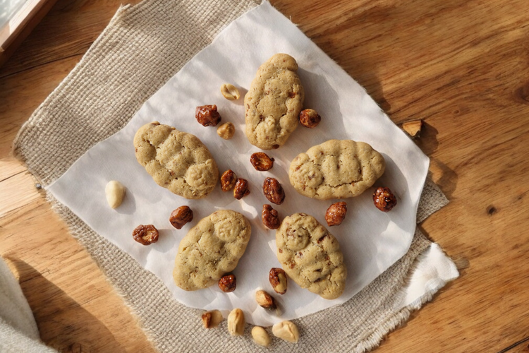 Pralinékoekjes (hazelnoten &amp; amandelen) - 130 gr