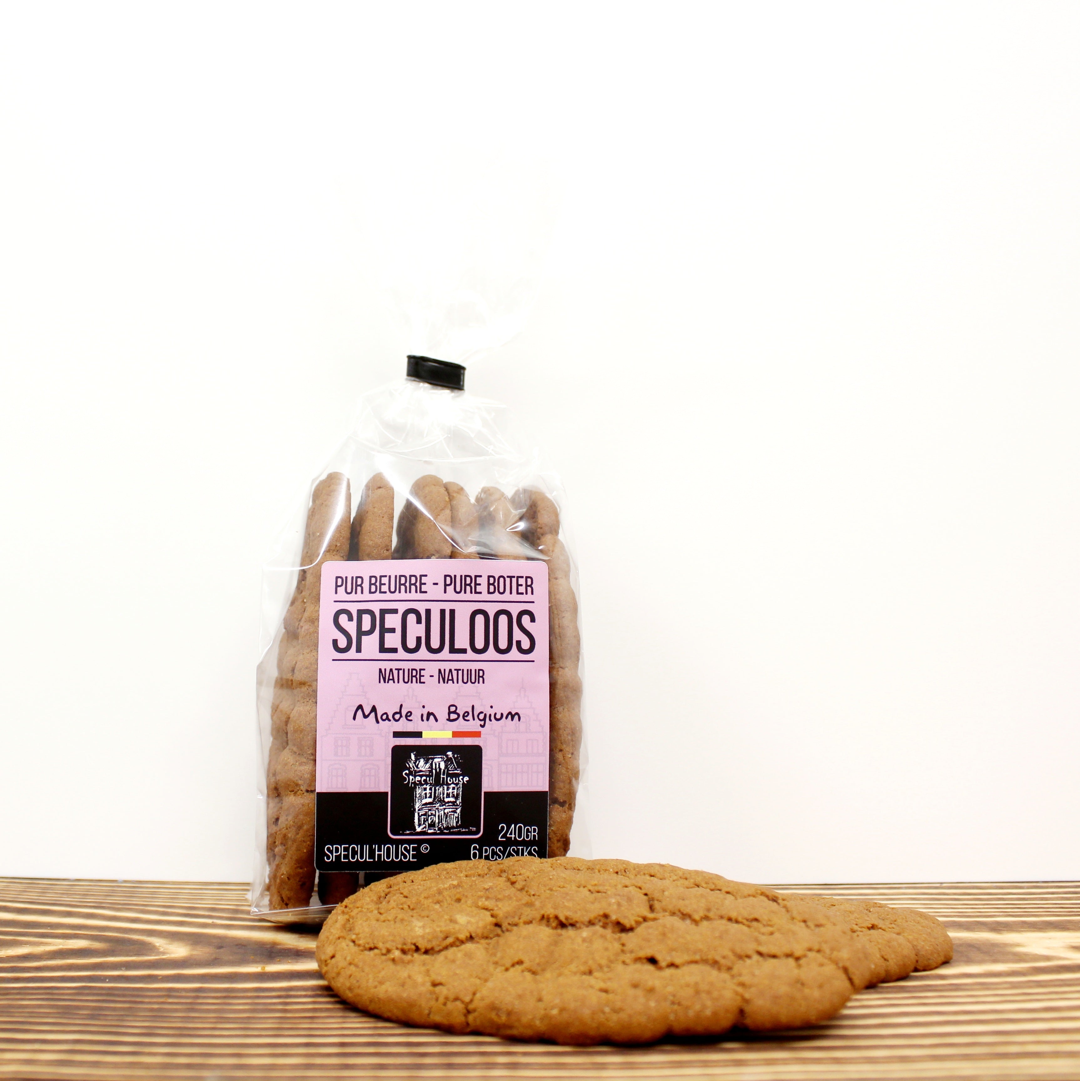 Pure butter speculoos - 6 large speculoos - 240gr