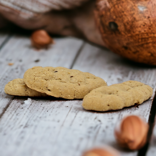 Biscuits praliné  (noisettes & amandes) - 100 gr
