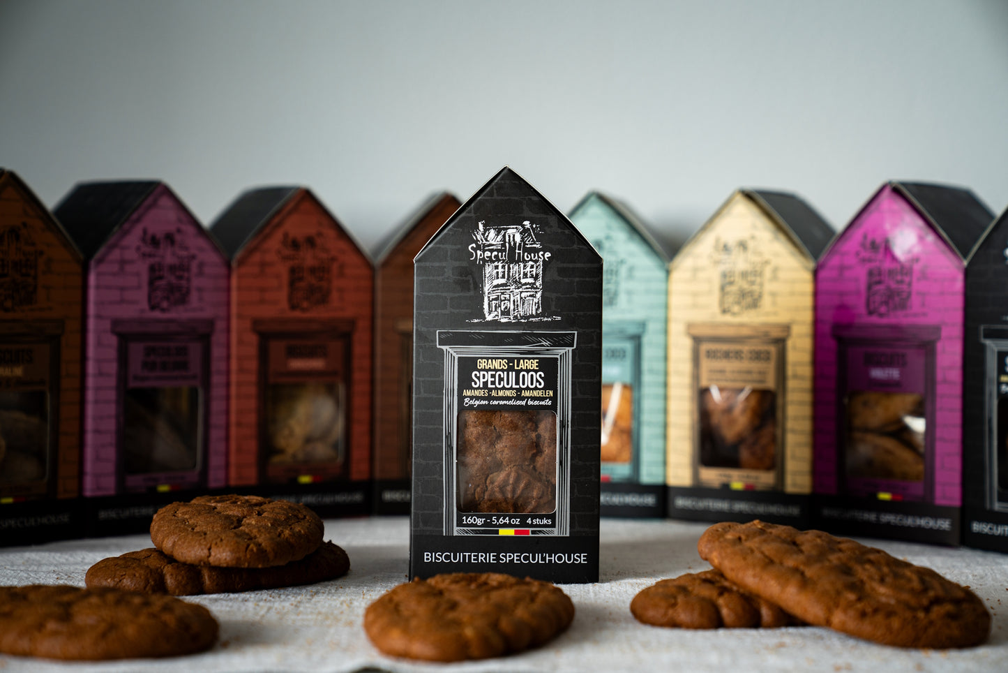 Spéculoos  aux amandes    - 4 grands speculoos - 160gr