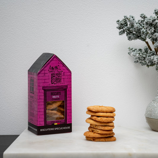 Violette 'crunchy' biscuits - 130 gr