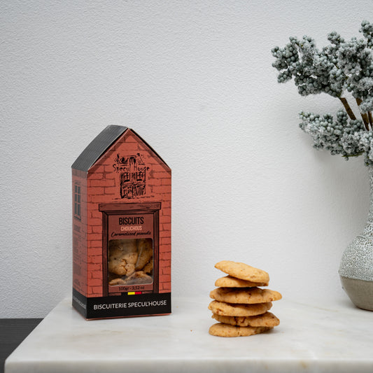 Praline biscuits (hazelnuts &amp; almonds) - 130 gr